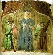 Piero della Francesca madonna del parto USA oil painting artist